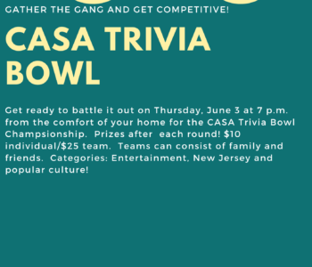 Teal and Yellow Vector Trivia Night Poster (1)