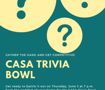 Teal and Yellow Vector Trivia Night Poster