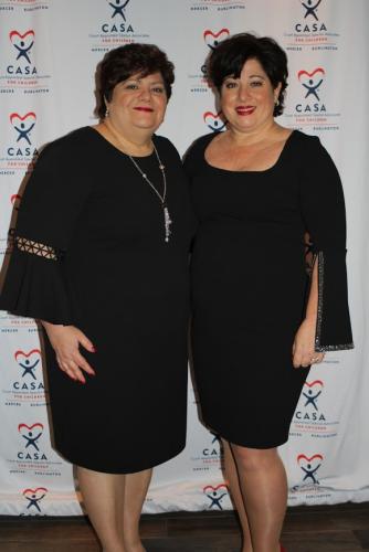 carmella and roseann red carpet
