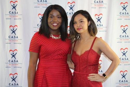 corporate guests red dresses 7